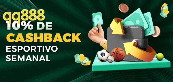 10% de bônus de cashback na qq888